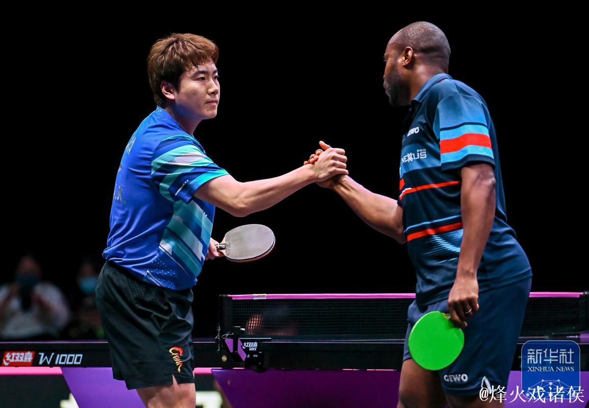 WTT多哈冠军赛：梁靖崑直落三局晋级男单16强